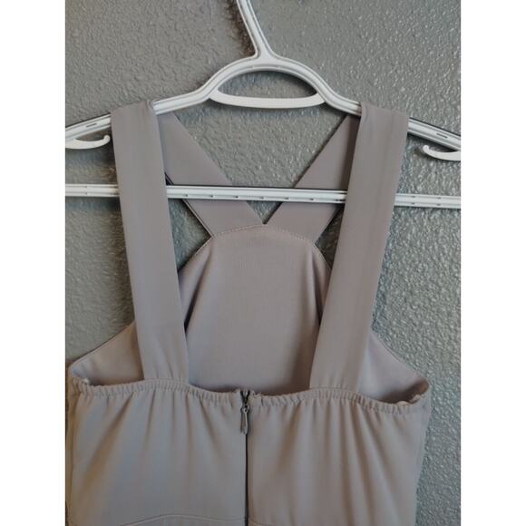 Lulu's Forevermore Gray Halter Skater Dress Size XSmall - Picture 13 of 16